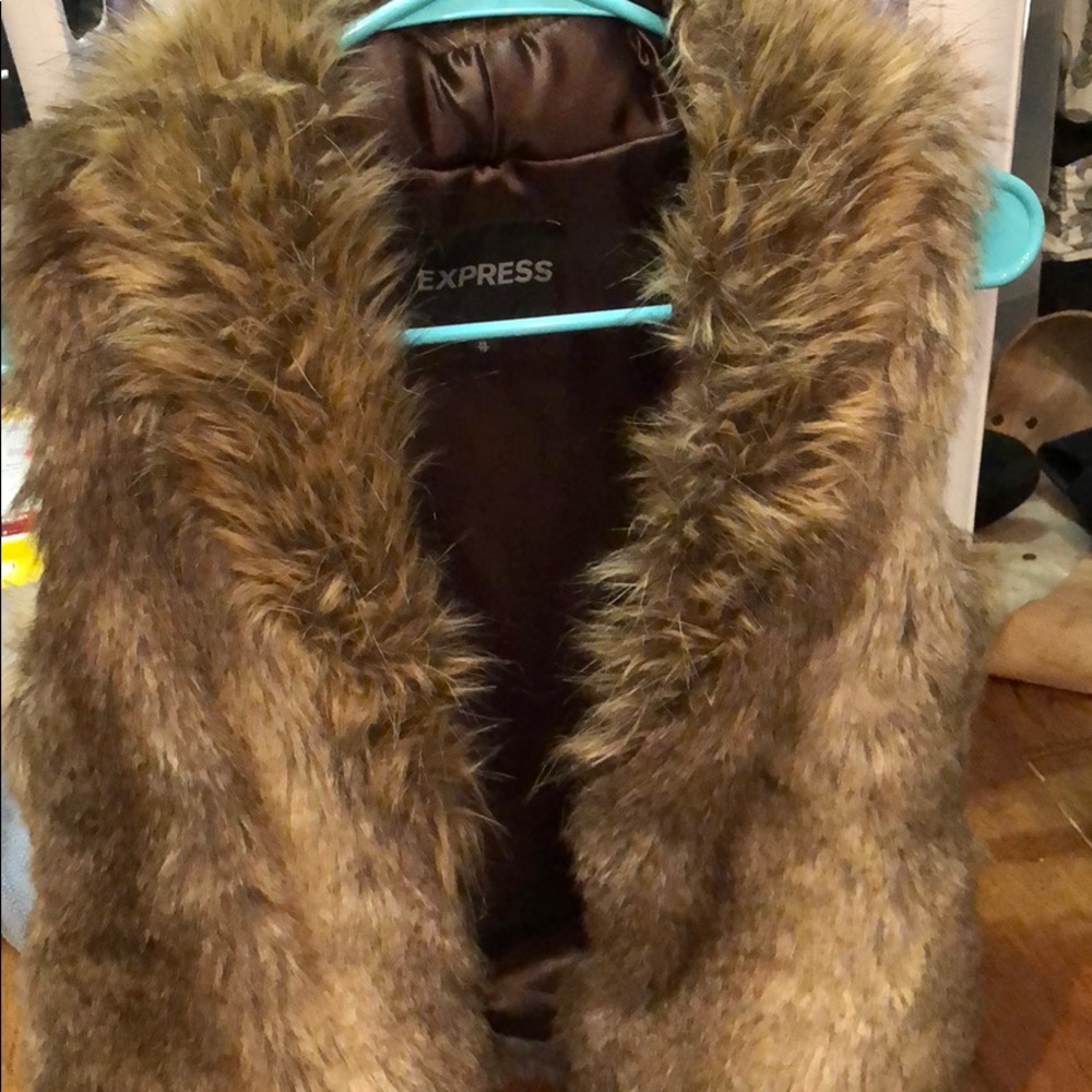 Faux Fur Vest